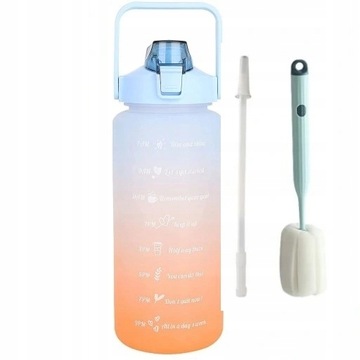 Bidon Butelka Na Wodę Water Jug 2L przenośny