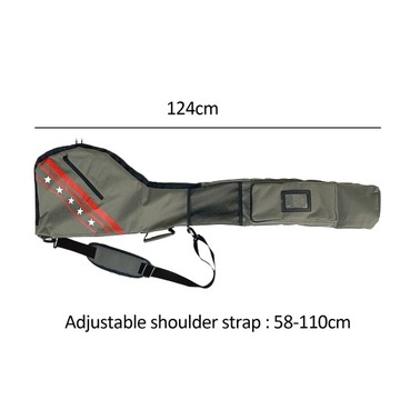 Сумка для клюшки для гольфа для мужчин и женщин, легкая дорожная сумка.