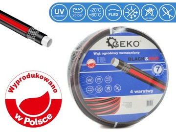 WĄŻ OGRODOWY 4-WARSTWOWY 3/4'' 30m GEKO
