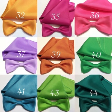 ПУДРОВО-РОЗОВЫЙ ГАЛСТУК-БАБОЧКА С КАРМАНОМ В КЛЕТКУ