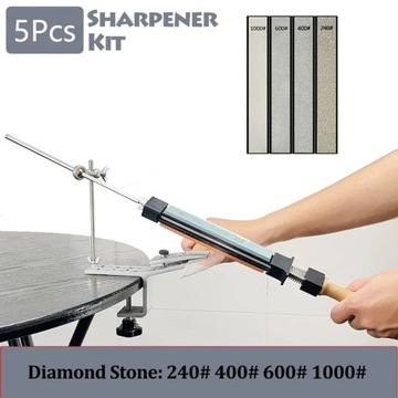 Adjustable Angle Fixed Knife Sharpener Kit Pro Blade Sharpening Scissors Po