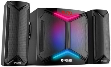 Компьютерные колонки YENKEE Bluetooth 5.0 RGB со светодиодной подсветкой