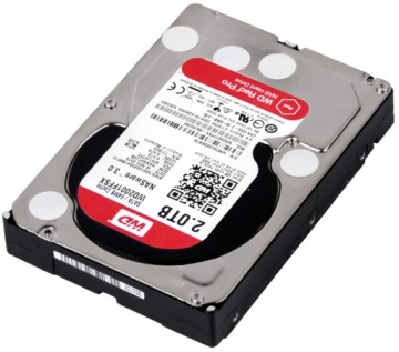 WD RED PRO 2 ТБ 7,2 КБ 64 МБ SATA III 3,5 дюйма WD2001FFSX NASware 3.0