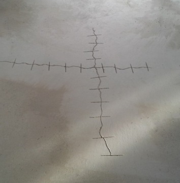 Пряжки для ремонта бетона, зашивка трещин, смола, 100 шт.