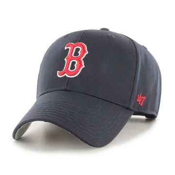 Czapka z daszkiem 47 Brand MVP BASIC Red Sox granatowa Boston
