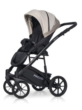 Детская коляска PACCO Riko Basic 2в1, ДО 22 КГ, КОНВЕРСИВНОЕ СИДЕНИЕ, ЛЕГКИЙ