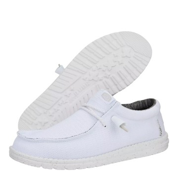 Мужские легкие мокасины, туфли-слипоны HeyDude Wally Sport Mesh 46