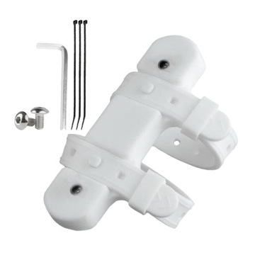 Adapter do koszyka na bidon Rowerowy kubek na wodę, biały