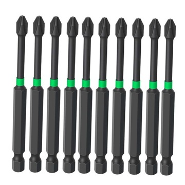 10x zestaw bitów wkrętakowych antypoślizgowych 90mm