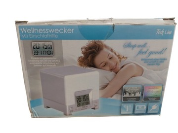 Budzik wellness Tech Line DC-400-DCF z pomocami w zasypianiu