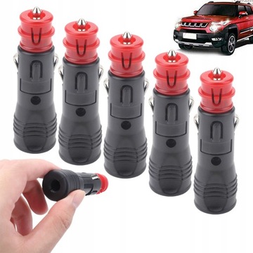 5 sztuk WTYCZKA WTYK DO ZAPALNICZKI 12V 24V NOWOŚĆ