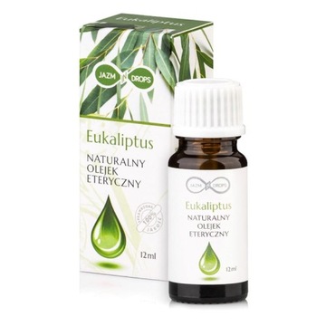 Olejek eteryczny eukaliptusowy JAZM IN DROPS 12 ml