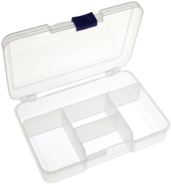 Organizer 5 przegródek 14.5x9.8x3.3 cm OR19