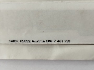 BMW F45 ACTIVE TOURER LCI NÁPIS ZNAK ZNAKY LOGO E DRIVE 7461720 NOVÝ