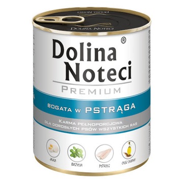 DOLINA NOTECI PREMIUM Bogata w Pstrąga 800g