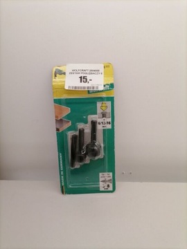 Zestaw pogłębiaczy 6, 12, 16 mm Wolfcraft 2504000