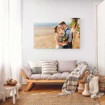 ФОТОкартина Ваше фото на холсте 120х80 80х120