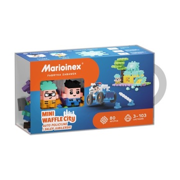 Mini Waffle Полицейская машина и ювелирный магазин