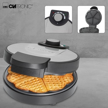 ВАФЛИ 5 ХРУСТЯЩИЕ СЕРДЕЧКИ CLATRONIC WA 34