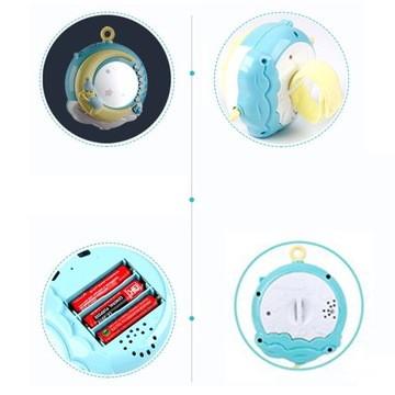 КОТ КАРУСЕЛЬ ПРОЕКТОР ЛАМПА ДИСТАНЦИОННЫЙ МУЗЫКА СИНИЙ