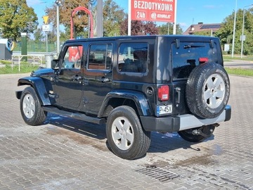 Jeep Wrangler III Terenowy 3.8 i V6 12V 200KM 2008 Jeep Wrangler Unlimited Hard-Top Sahara 3.8 200KM 4x4 Automat Klima, zdjęcie 6