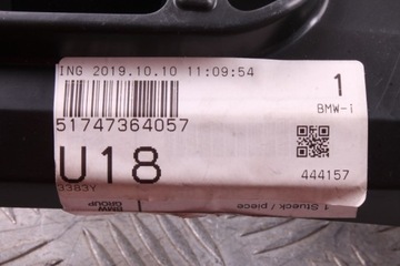 BMW I8 RÁMEČEK MŘÍŽKY CHLADIČŮ 51747364057