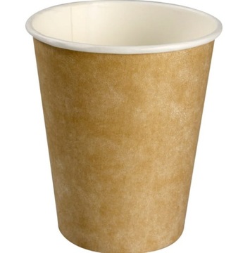 БУМАЖНЫЕ СТАКАНКИ ДЛЯ КОФЕ, ГОРЯЧИХ И ХОЛОДНЫХ НАПИТКОВ, 250мл DUBAI, 50 шт.