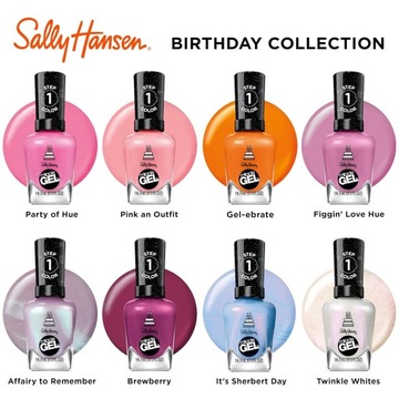 Sally Hansen Miracle Gel Lakier It's Sherbert Day 628