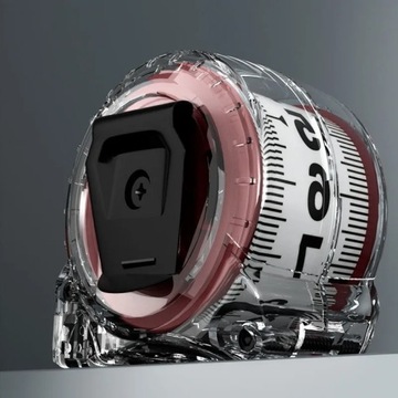 Износостойкая стальная рулетка выдвижная.