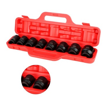 Набор из 8 ударных шестигранных приводов 3/4 дюйма