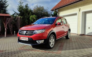 Dacia Sandero II Hatchback 5d TCe  90KM 2015 Dacia Sandero Stepway JAK NOWA Nawigacja Czujniki Parkowania Tempomat Komp, zdjęcie 29