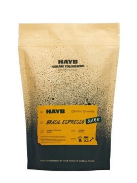 Kawa ziarnista HAYB DARK Brazil Cerrado 1kg