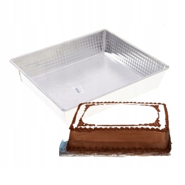 BLACHA DO PIECZENIA DNO FAKTUROWANE 260x280x60 METAL