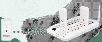 Retekess TD157 Беспроводная система для официантов в ресторане, 16 пейджеров, 500M