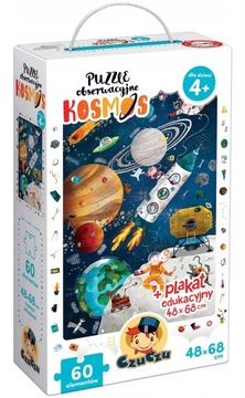 Puzzle Obserwacyjne Kosmos 60 elementów Czu Czu 4+