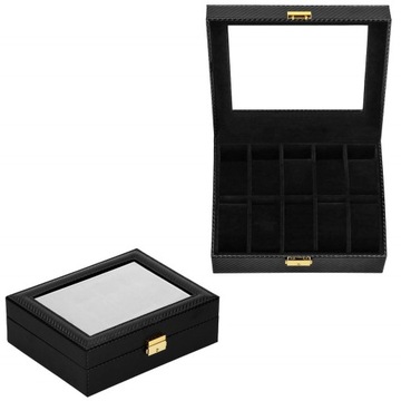 ОРГАНАЙЗЕР ДЛЯ ЧАСОВ, 10 шт., JEWELRY BOX, ELEGANT BOX