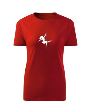 Koszulka T-shirt TANIEC NA RURZE POLE DANCE POWIETRZNA TANCERKA damska