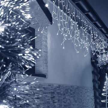 НАРУЖНЫЕ ЛАМПЫ 500LED ICILS ГАРЛАНД 22,5м ХОЛОДНЫЙ БЕЛЫЙ IP44 ОСВЕЩЕНИЕ