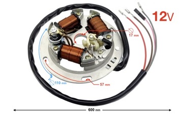 ISKROWNIK DO SIMSON 12V PLATYNKI