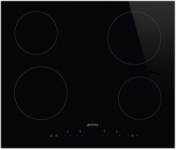 Smeg - Płyta ceramiczna SE364TD Universale Czarna