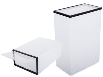 Органайзер для обуви с крышкой и шкафчиком.