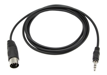 5-контактный MIDI-кабель Din, стереоштекер TRS 3,5 мм (1/8 дюйма) к 5-контактному разъему Din