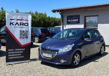 Peugeot 208 I Hatchback 3d 1.2 VTI 82KM 2012 Peugeot 208 Polski salon 1.2 BenzynaLPG 82KM