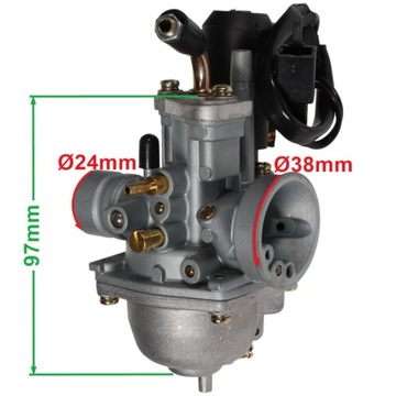 КАРБЮРАТОР ДЛЯ СКУТЕРОВ 2T 50cc разблокирован Moretti