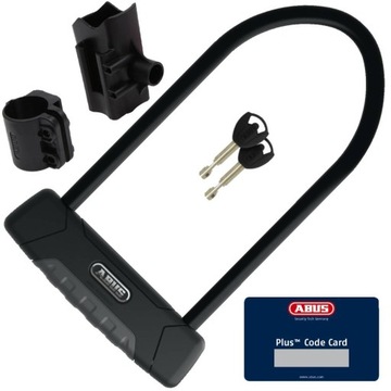 ZAMKNIĘCIE ROWEROWE ABUS U-LOCK GRANIT PLUS 470/150HB300 + USH