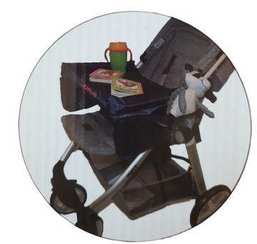 ПУТЕШЕСТВЕННЫЙ СТОЛИК ДЛЯ ДЕТСКОГО СИДЕНИЯ, ТЕМНО-СИНИЙ