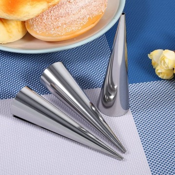 FOREMKI DO RUREK RURKI ROŻKI STOŻKI 12CM 10SZT