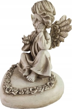 Ангел Большой фигур Ангел светодиод Znicz Heart 18cm