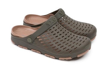 Удобный легкий лоскут Fox Khaki Clogs-43