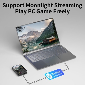 Игровая консоль RG40XX V в стиле ретро с RGB-подсветкой, 4,0-дюймовым IPS-экраном, 64 ГБ